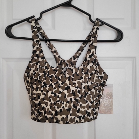NWT Sage Collective Sports Bra Size XS - Picture 2 of 5